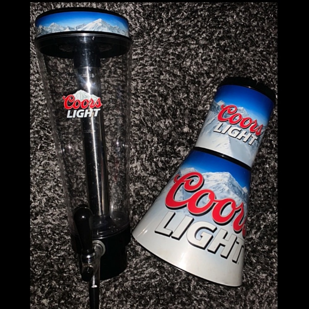 100 Ounce Coors Light Beer Tower